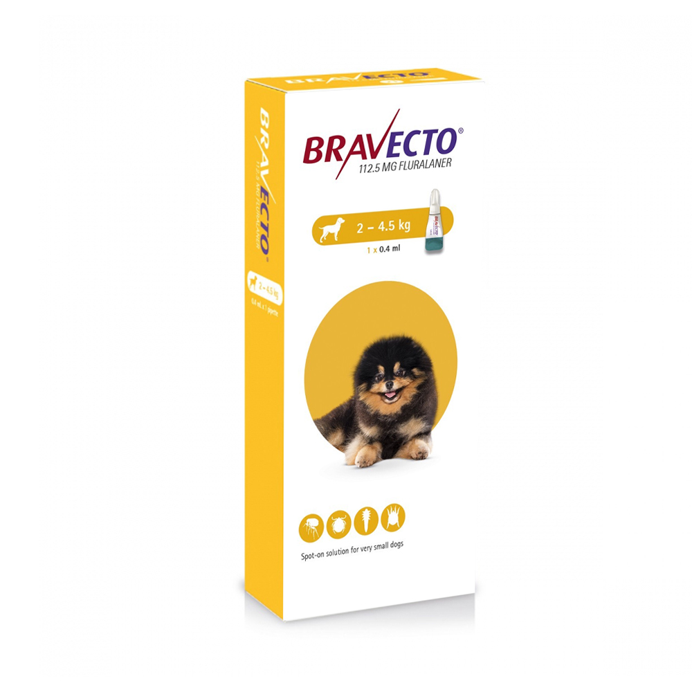 Bravecto Spot On 112.5mg V-Small Dog