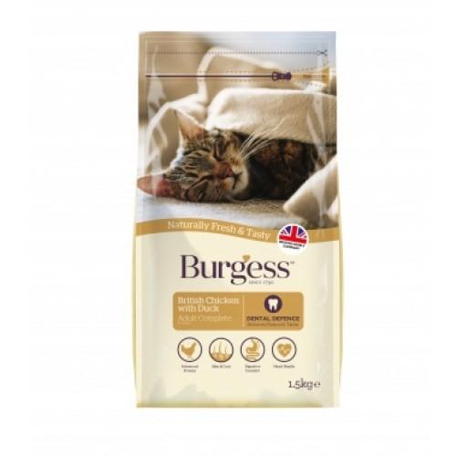 Burgess Adult Cat Chicken & Duck