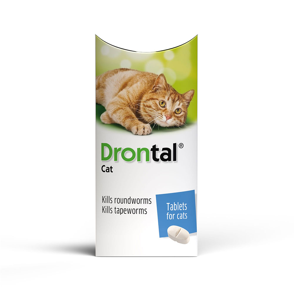 Drontal Cat Tablets 4kg- 40 Tablets