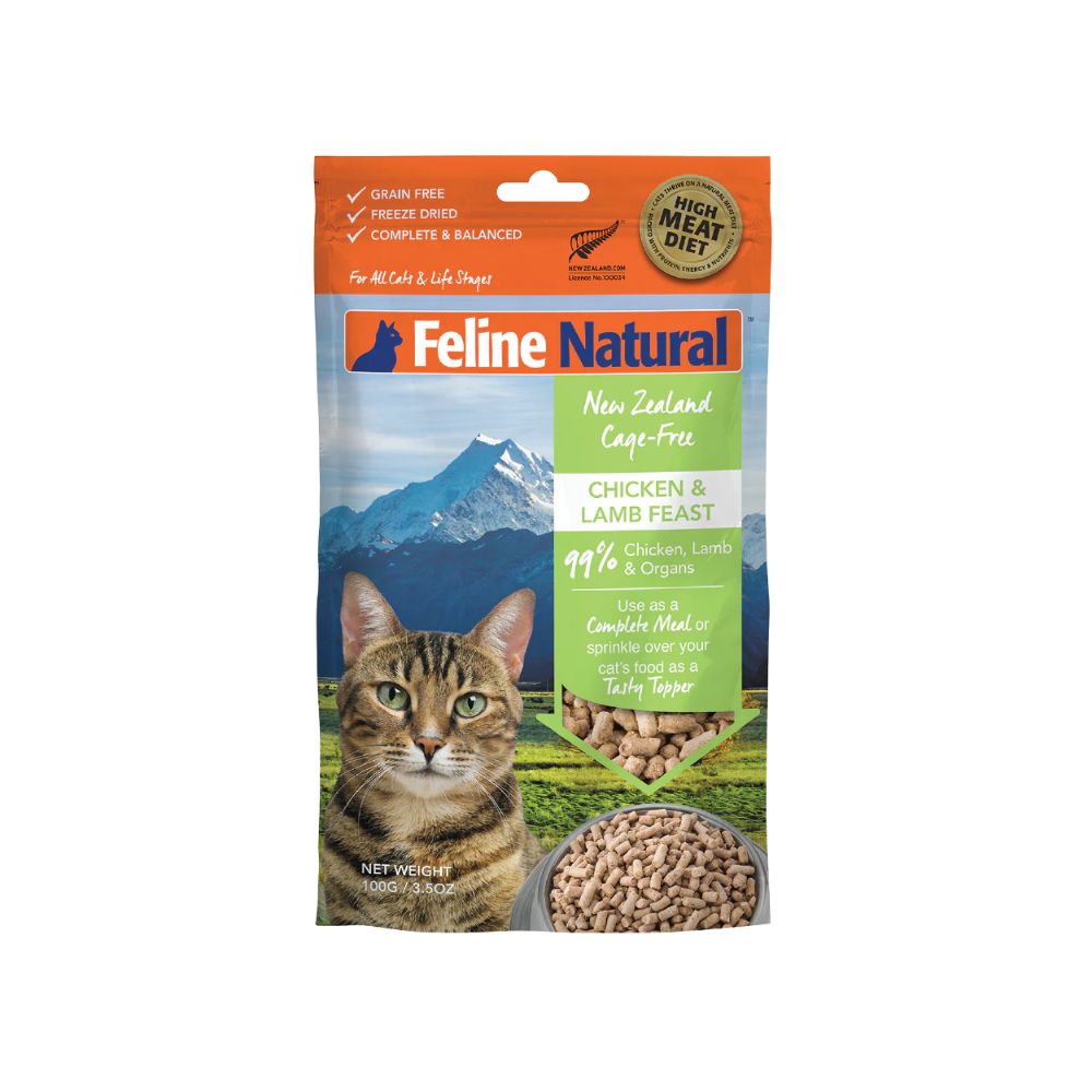 Feline Natural Chicken & Lamb Food 85gm