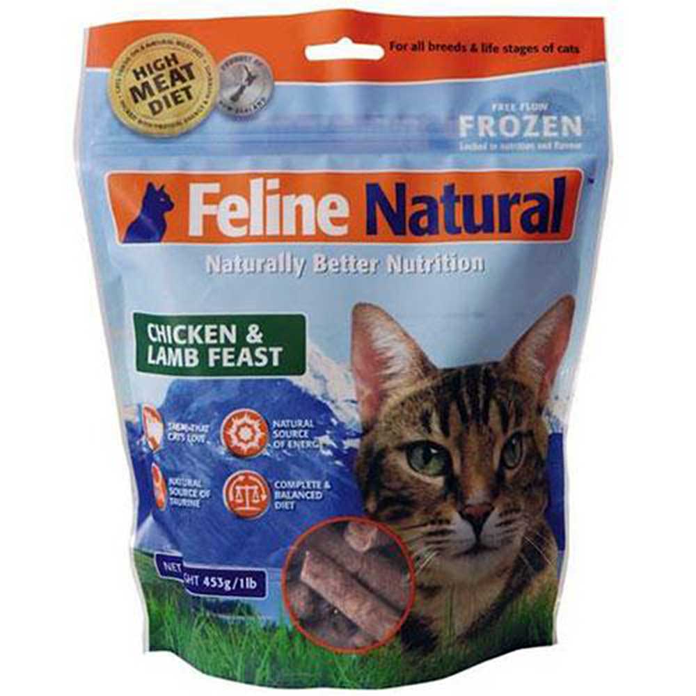 Feline Natural Lamb-Chicken Frozen Food