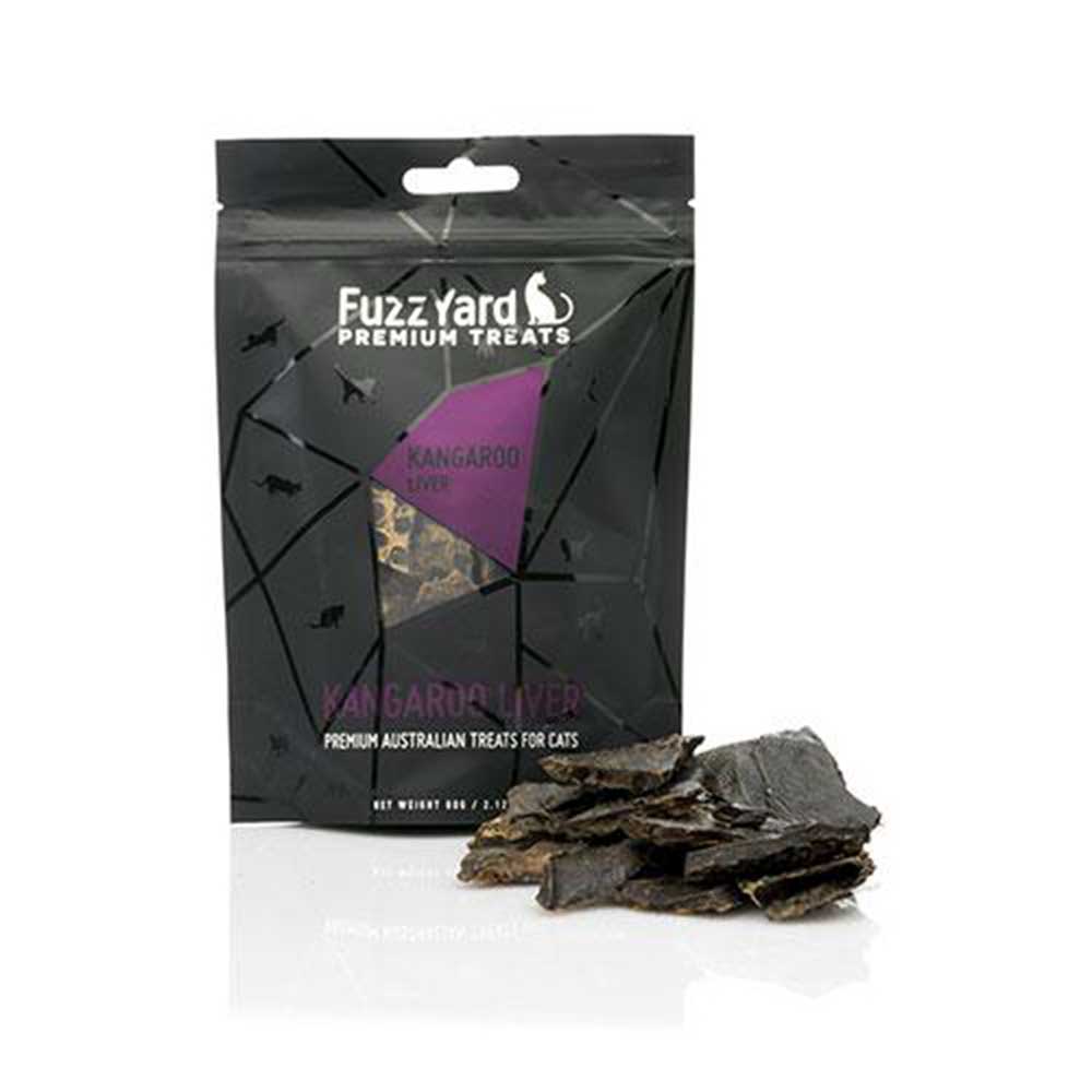 Fuzzyard Kangaroo Liver Cat Treats