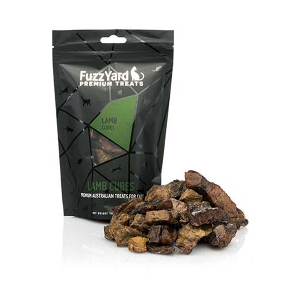 Fuzzyard Lamb Cube Cat Treats