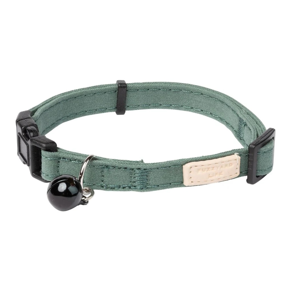 FuzzYard Life Cat Collar Myrtle Green