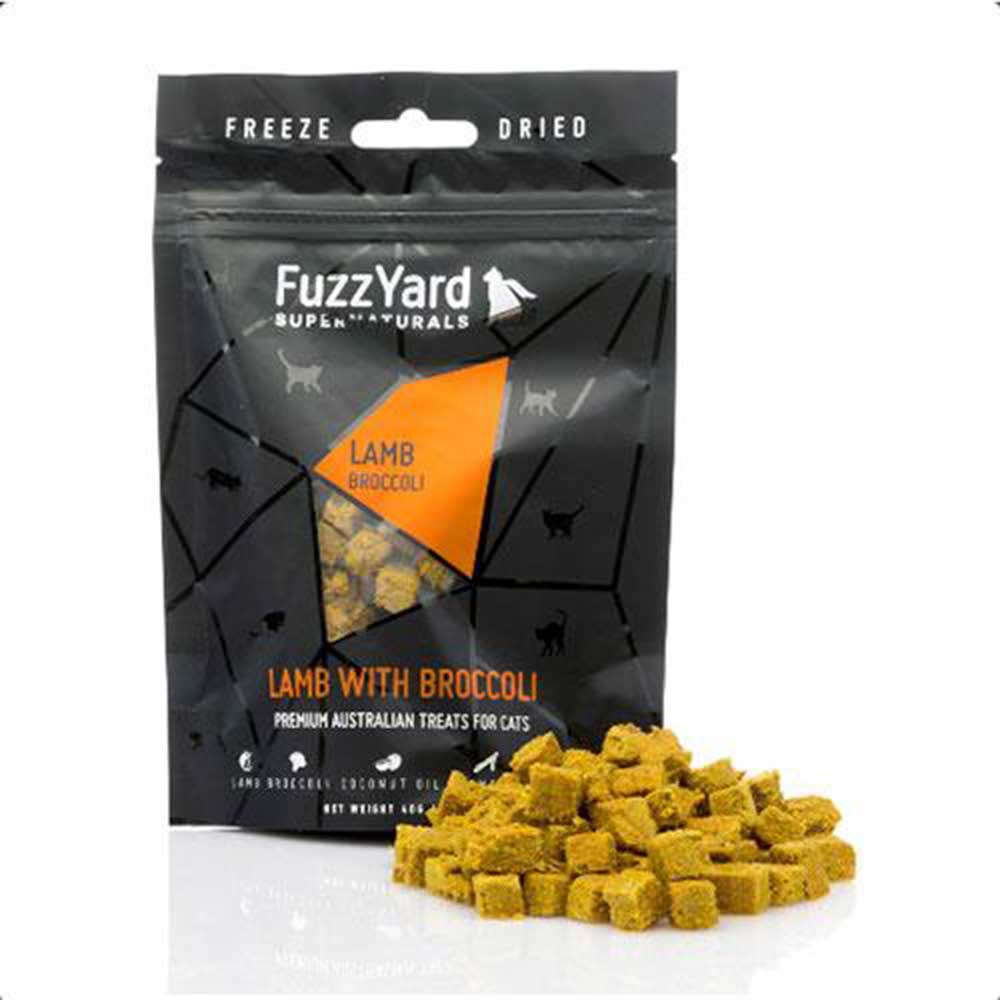 Fuzzyard Lamb-Broccoli Cat Treats