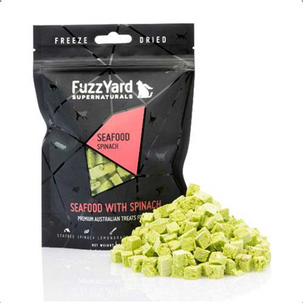 Fuzzyard Seafood-Spinach Cat Treats