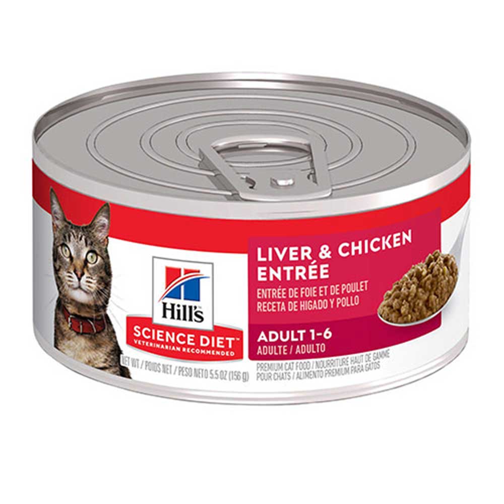 Hills Feline Adult Lvr/Chk 156G