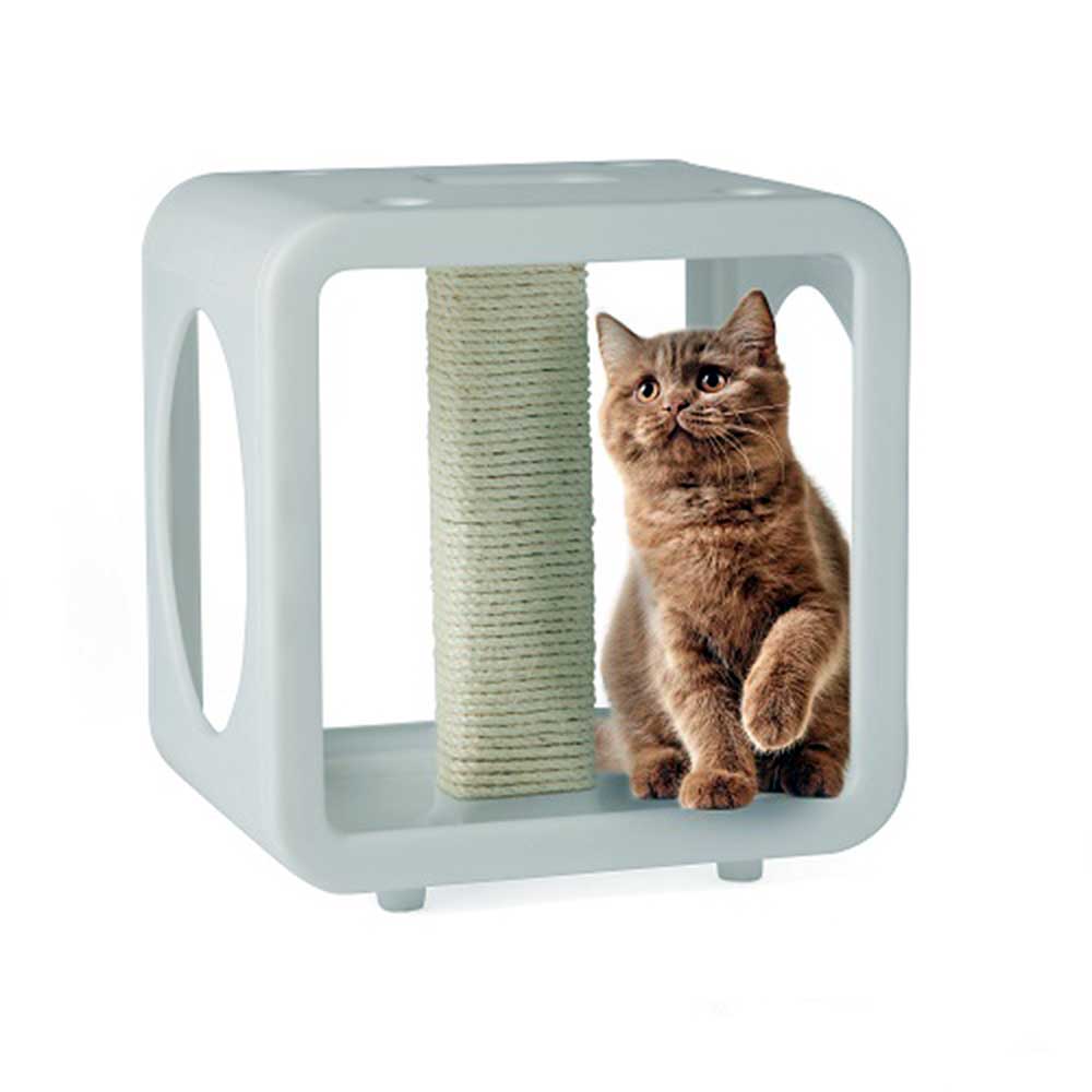 Kitty Kasas 2 Cube Cat Gym White