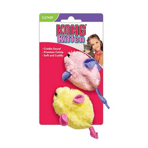 Kong Cat Toy Mice 2pcs