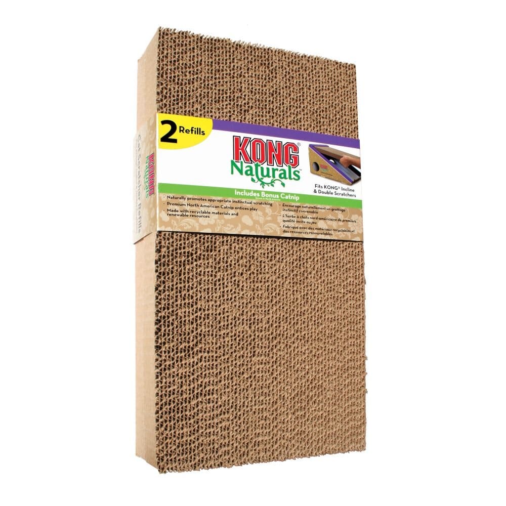 Kong Naturals Cat Scratcher Refill 2 pk