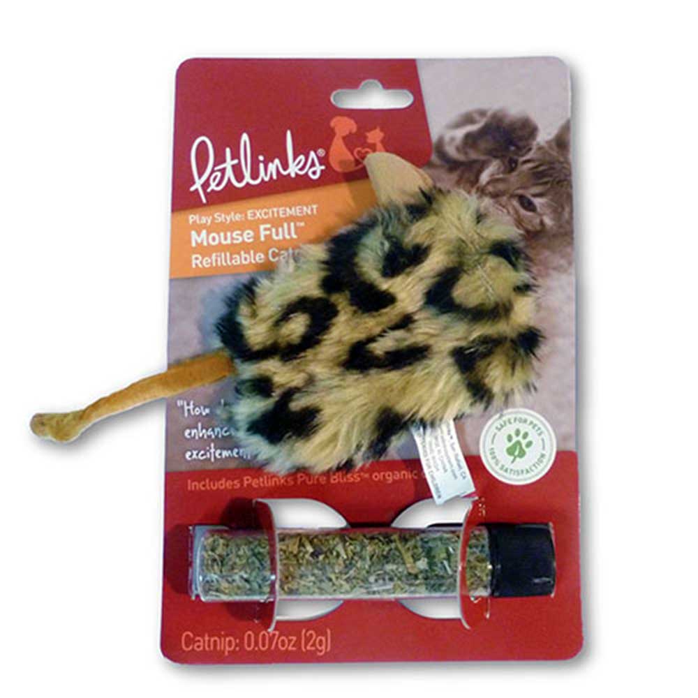 Petlinks Mouse Full w/catnip tube