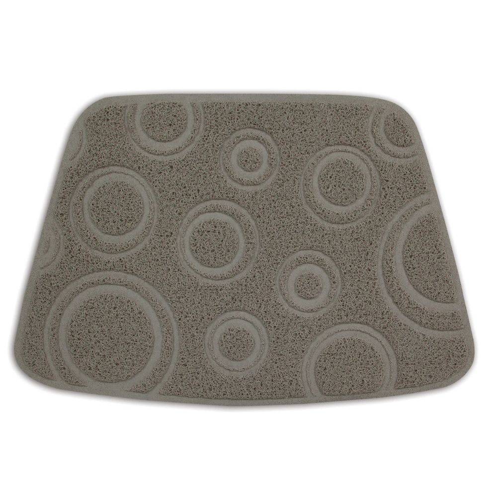 Petmate Litter Mat Circles 35X23 3/ Tray