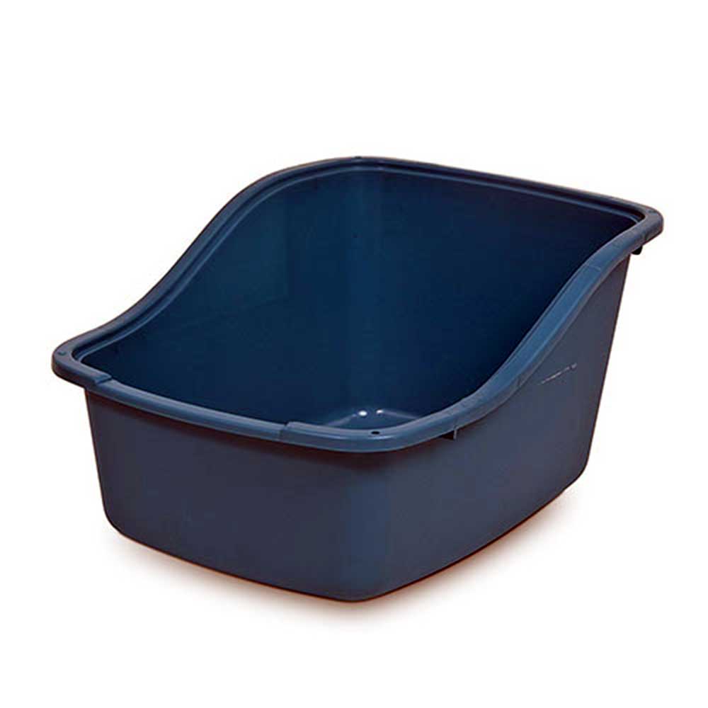 Petmate Hi Back Litter Pan Jumbo Blue