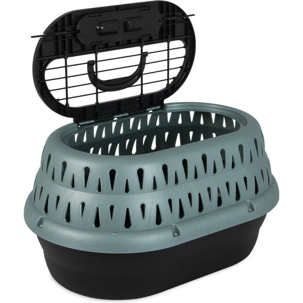 Petmate Top Load Cat Kennel 19" Green