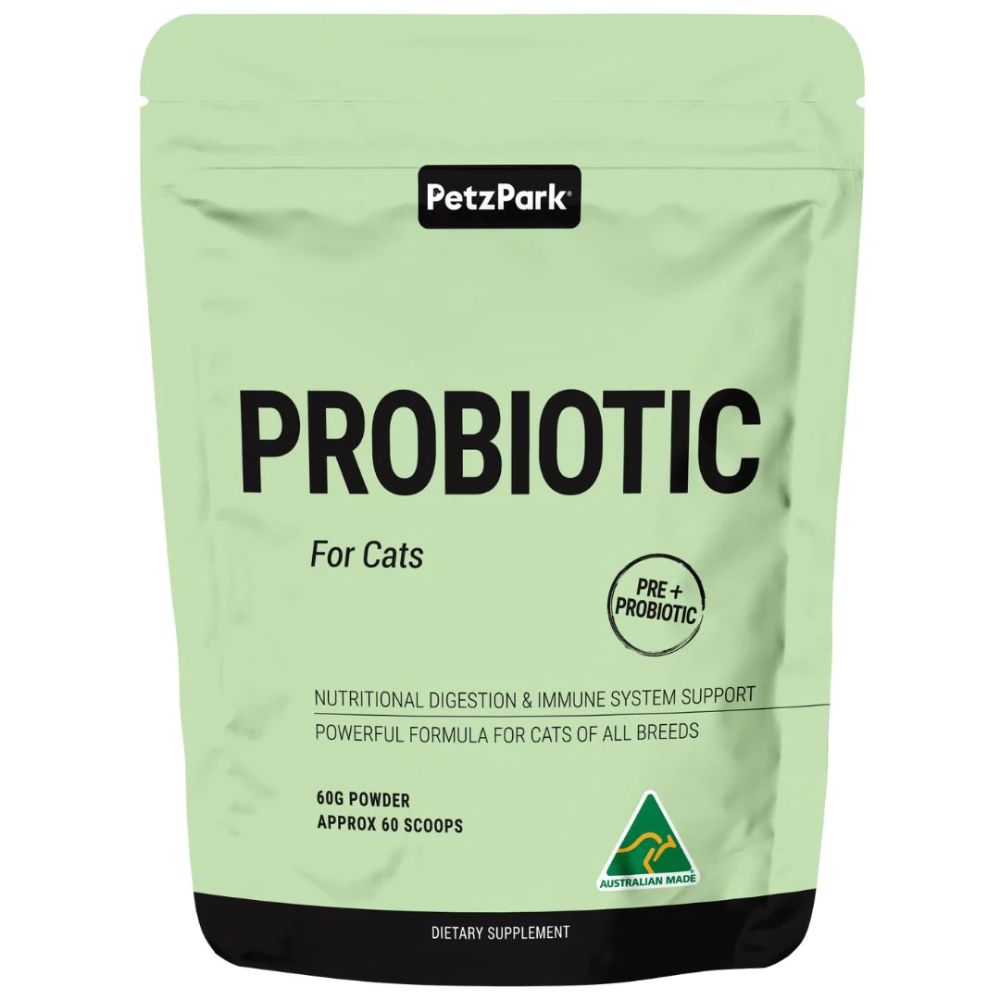 Petz Park Probiotic for Cats natural - No additional flavour added 60 Scoops - 67g