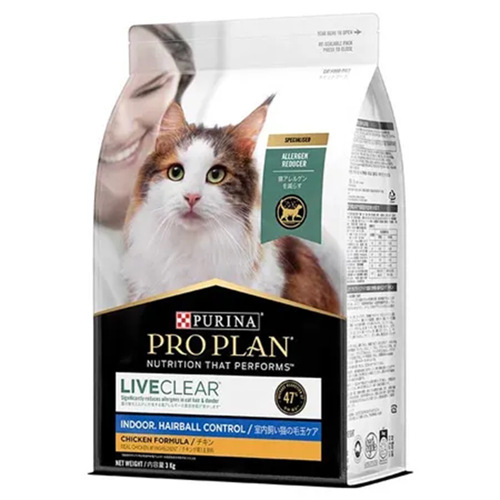 ProPlan Cat Dry LC Adult Indoor 3kg