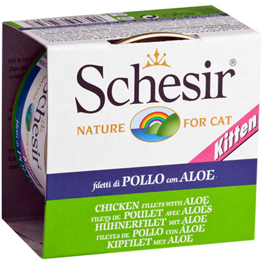 Schesir Kitten Chicken with Aloe - 14Pac