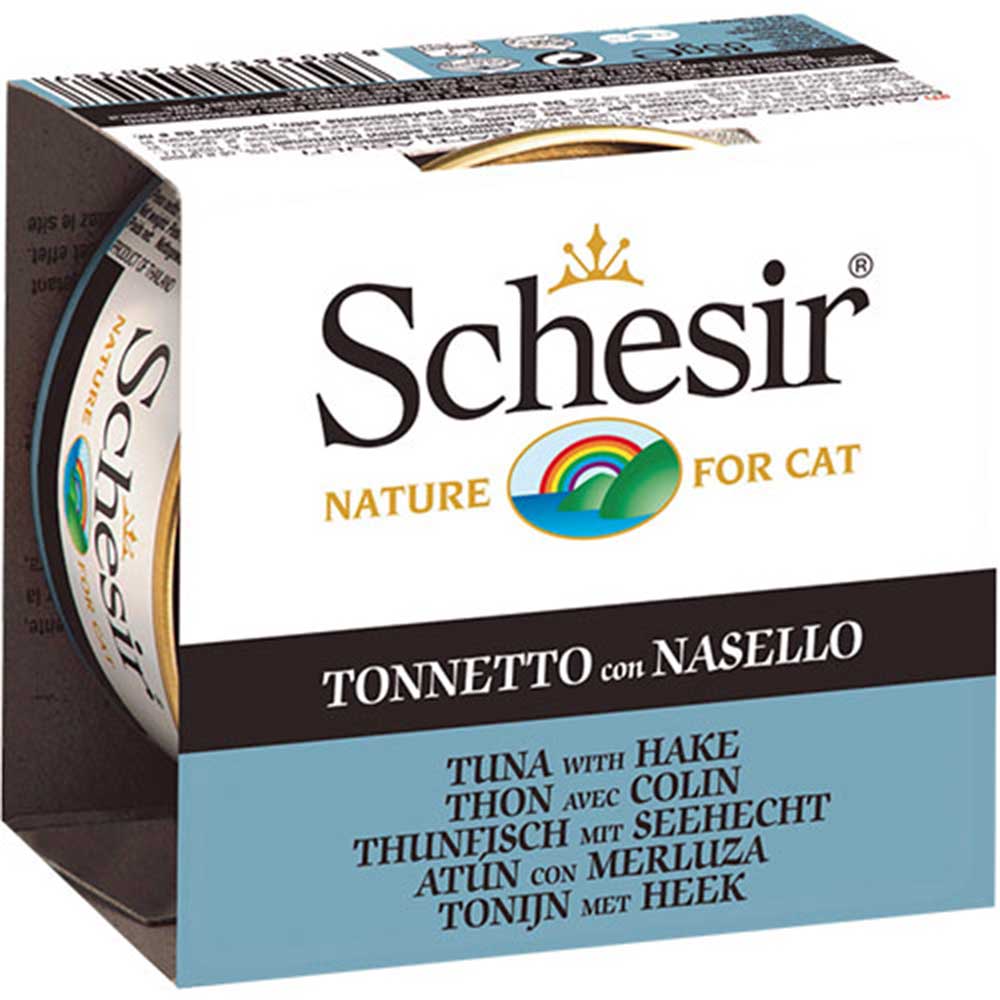 Schesir Tuna w Hake Jelly - 14Pack