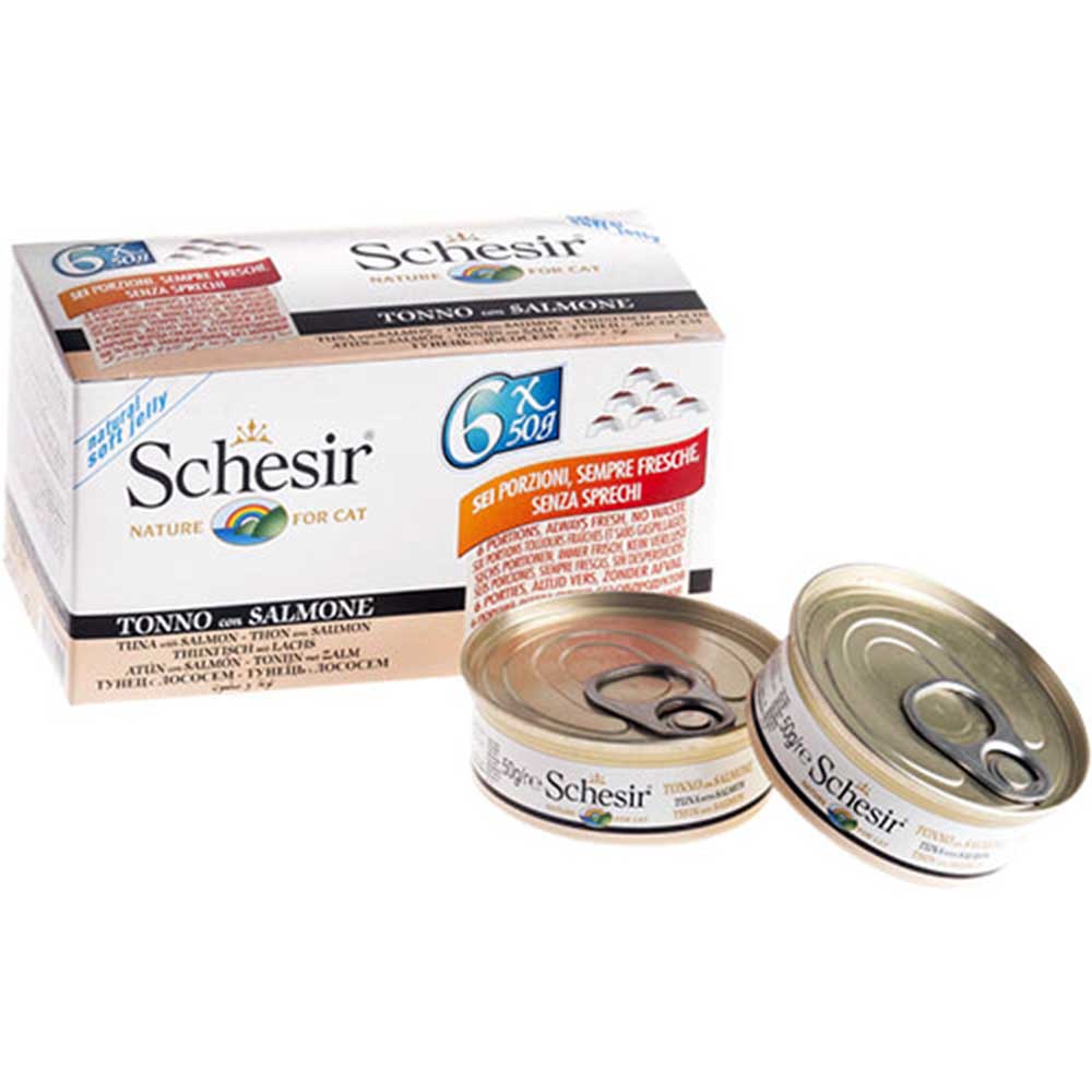 Schesir Tuna with Salmon Cat Food