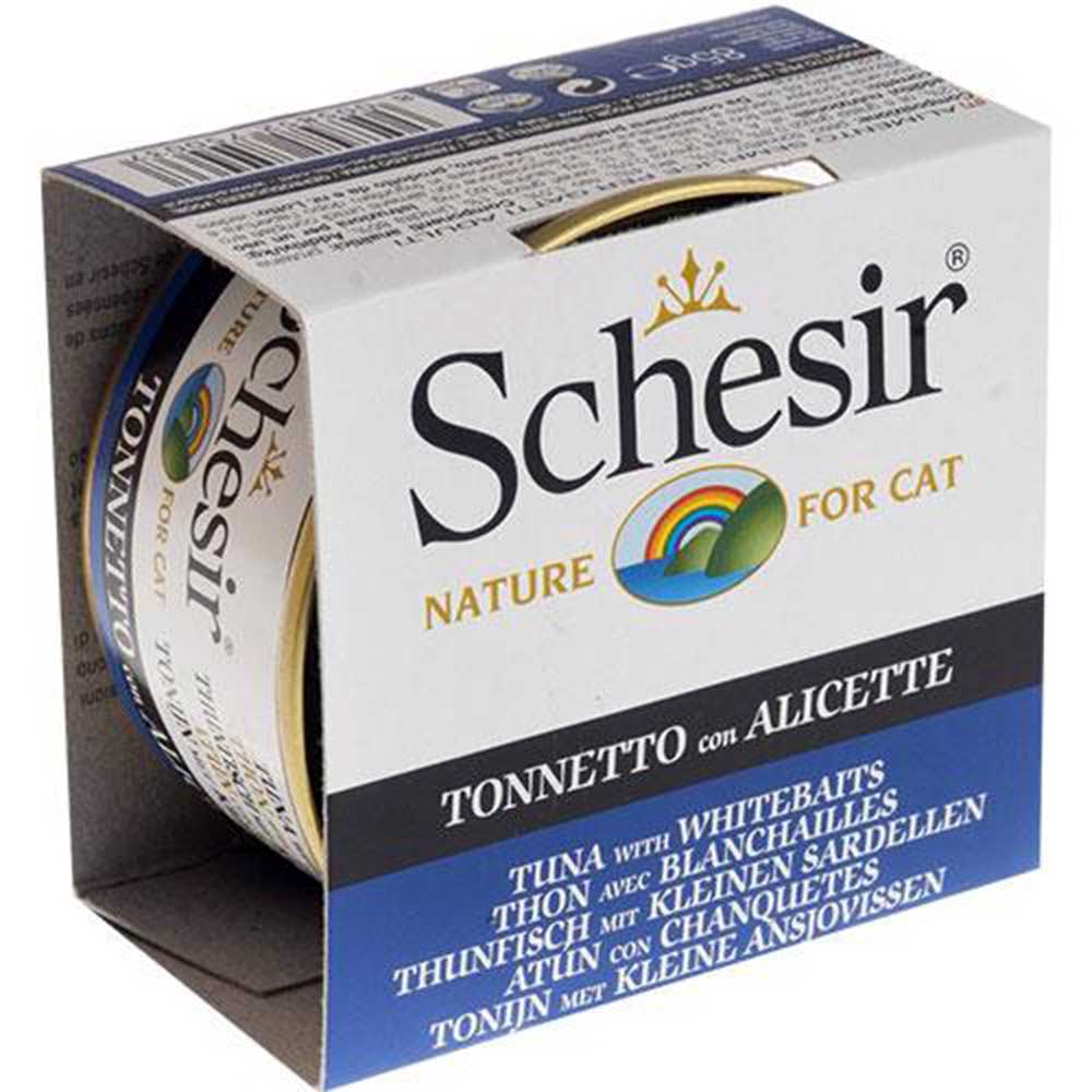 Schesir Tuna w Whitebait Jelly Cat Food