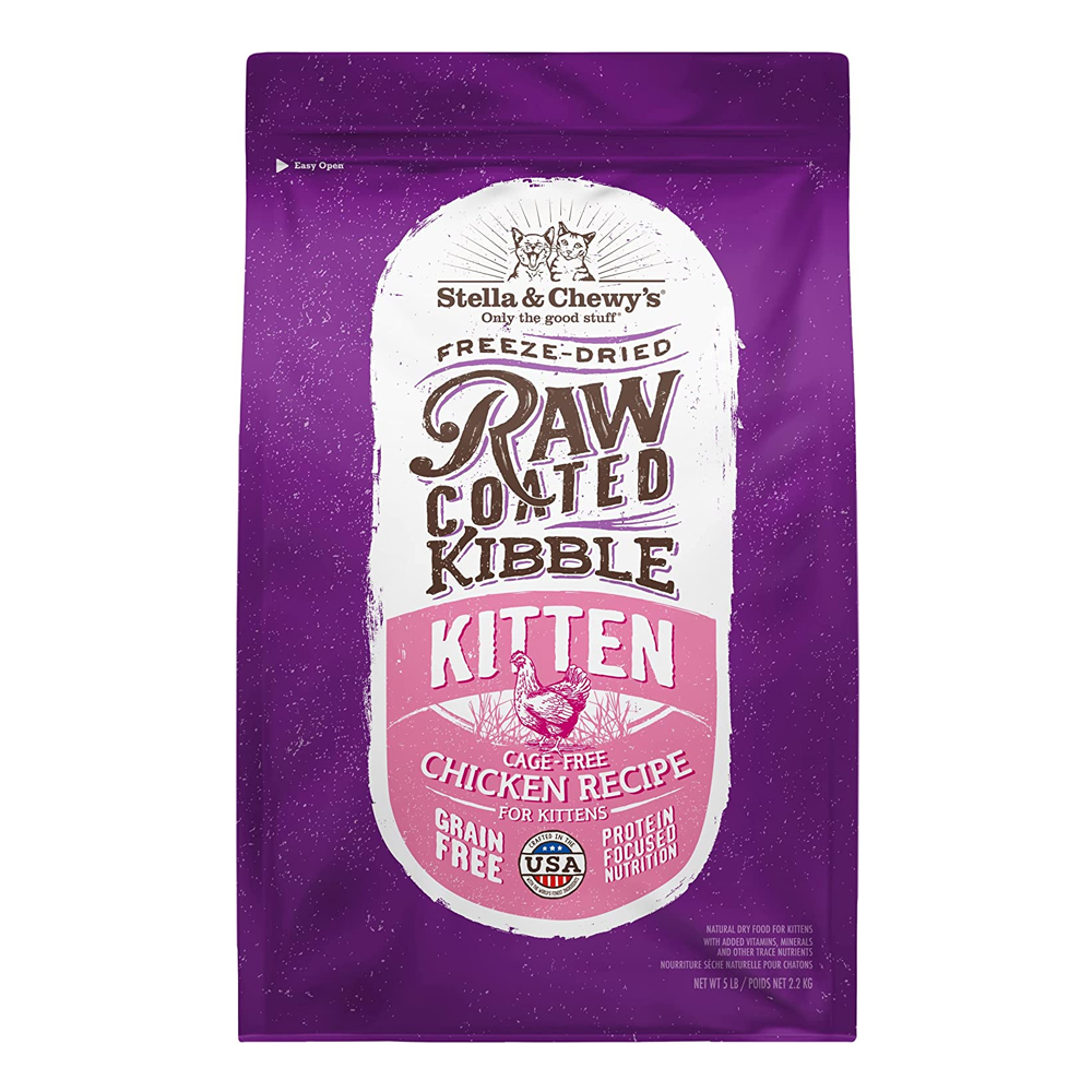 Stella Chicken Coated Kibble Kitten 5lb