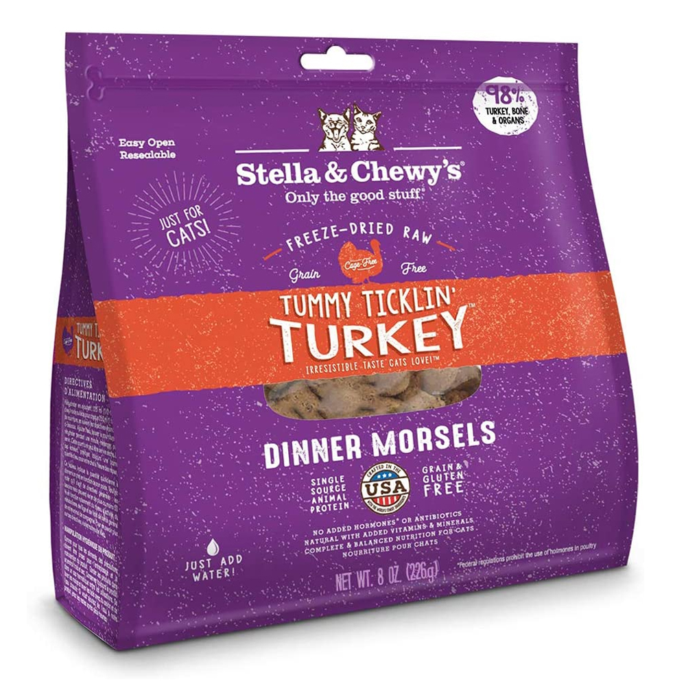 Stella Turkey Dinner Morsels Cat 8oz