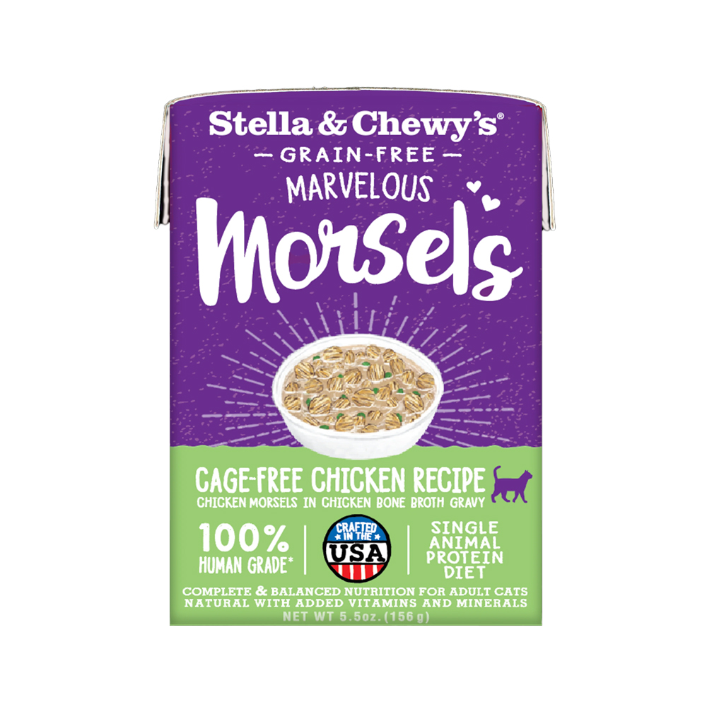 Stella Cage Free Chick Cat Morsels 5.5oz