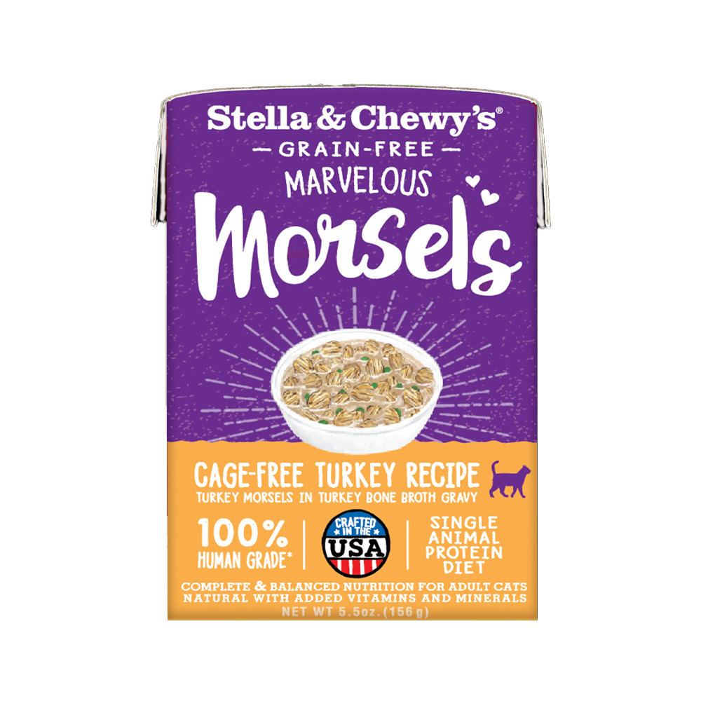 Stella Cage Free Turkey Cat Morsels 5.5o