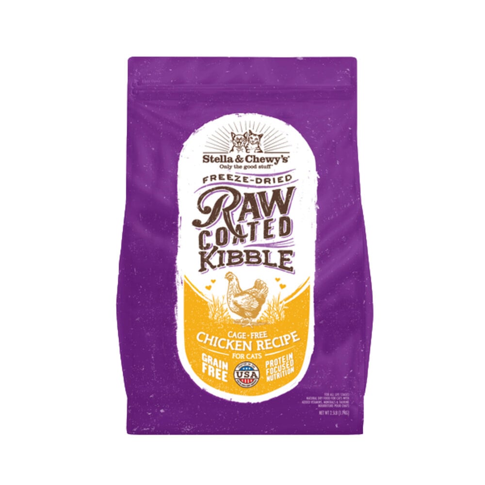 Stella Chicken Raw Coated Kibble Cat 10l