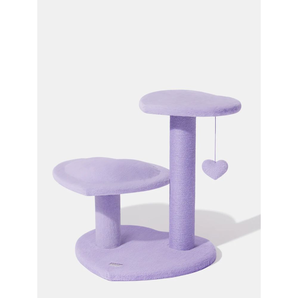 Vetreska Heartpurrple Cat Climber (Three Platforms)