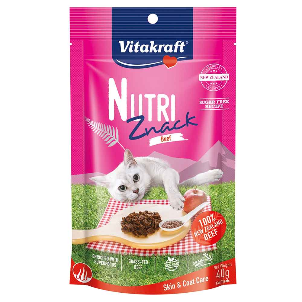 Vitakraft Beef Skin & Coat Care Cat 40g