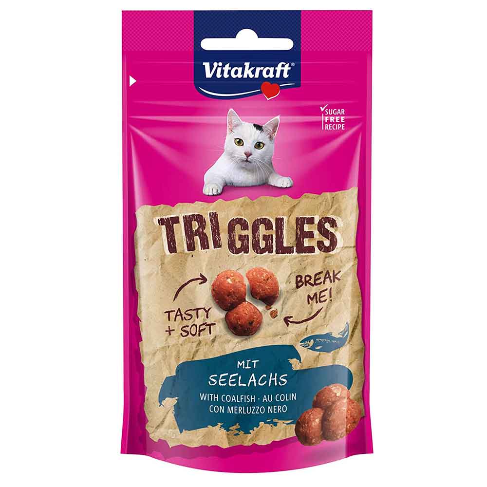 Vitakraft Triggles Coalfish 40g