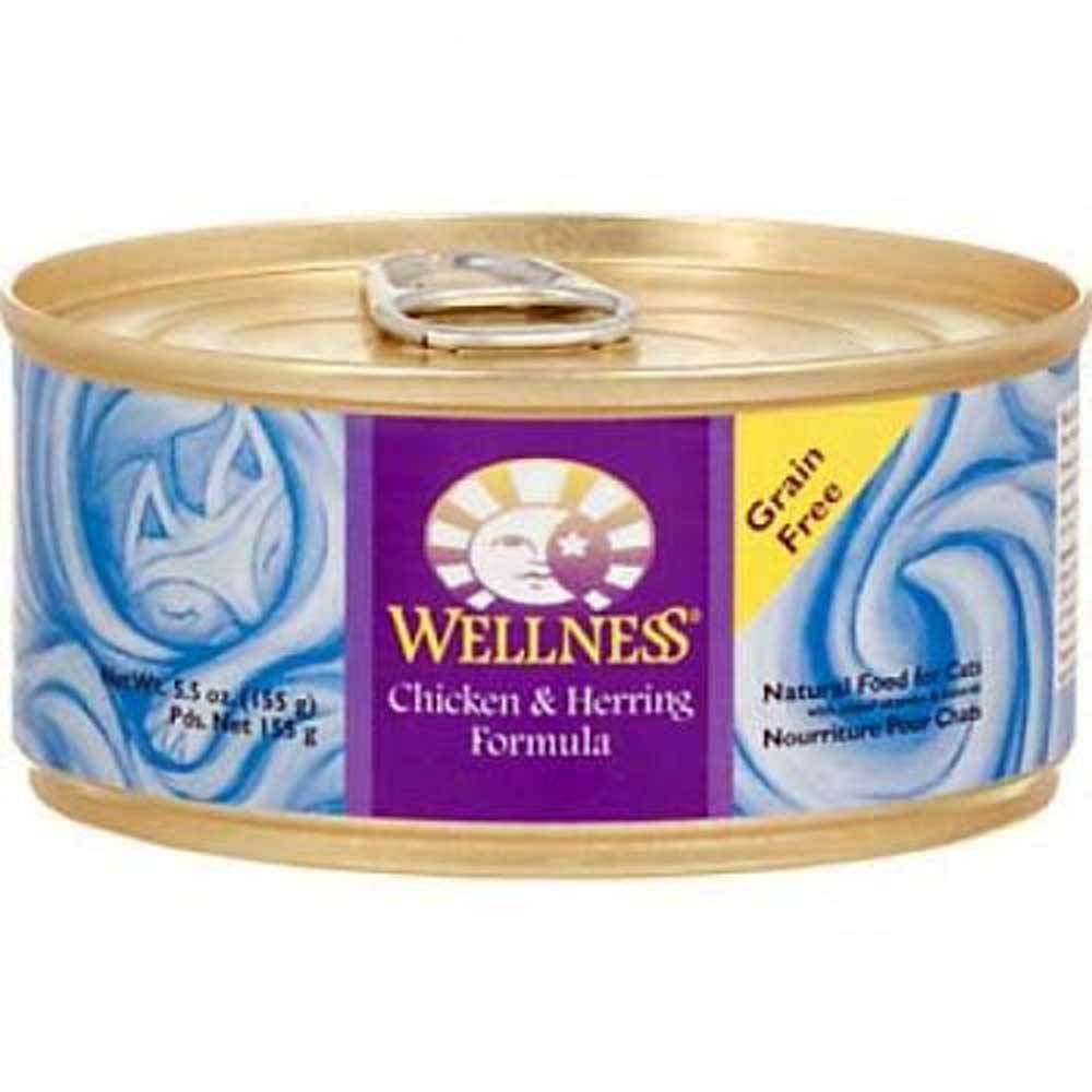 Wellness Cat Can Chicken-Herring 5.5oz