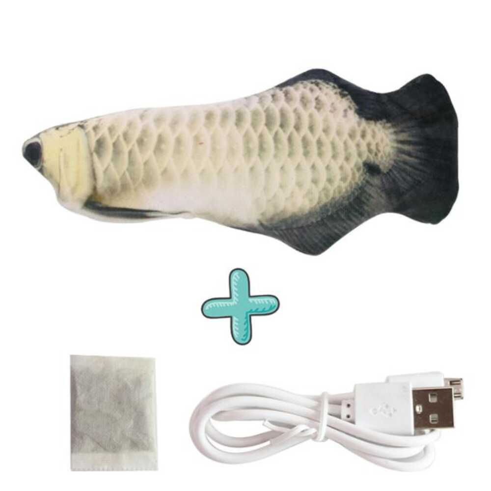 Wiggles Interactive Cat Fish Toy Arowana