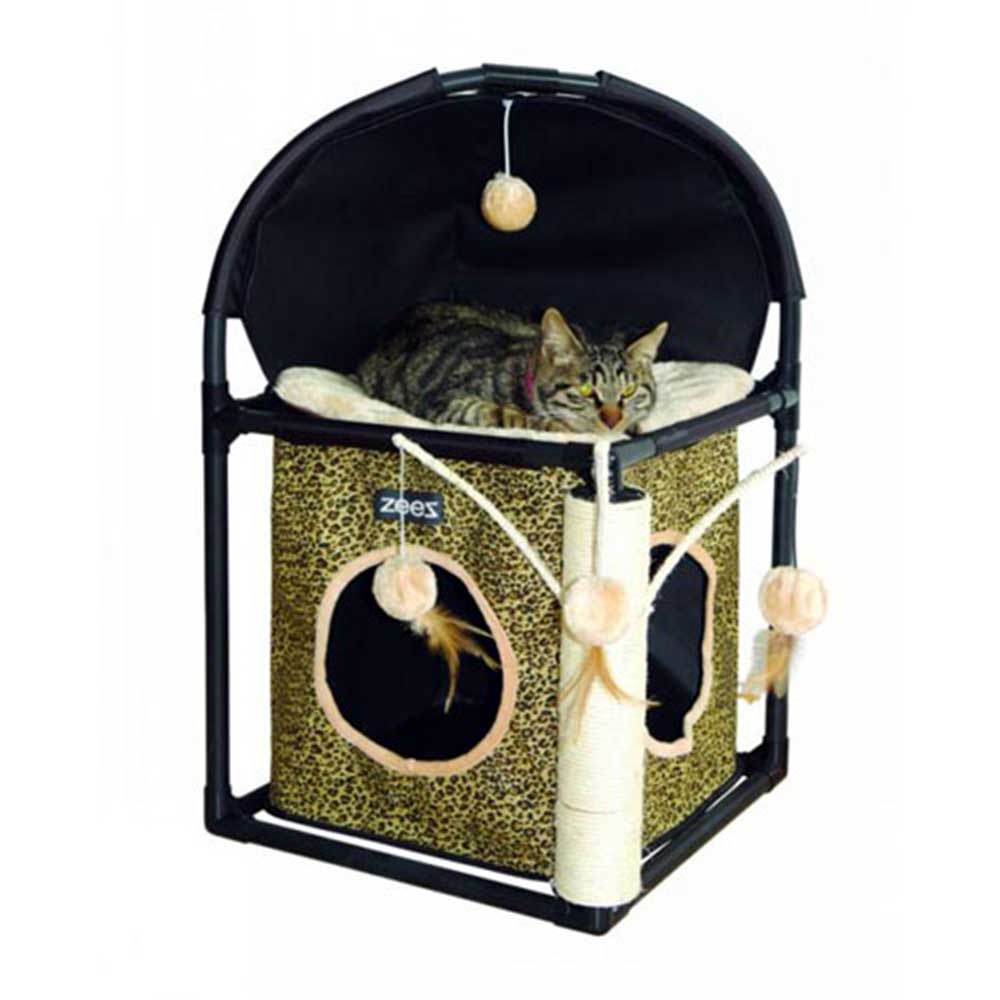 ZeeZ Feline Cube Fun House