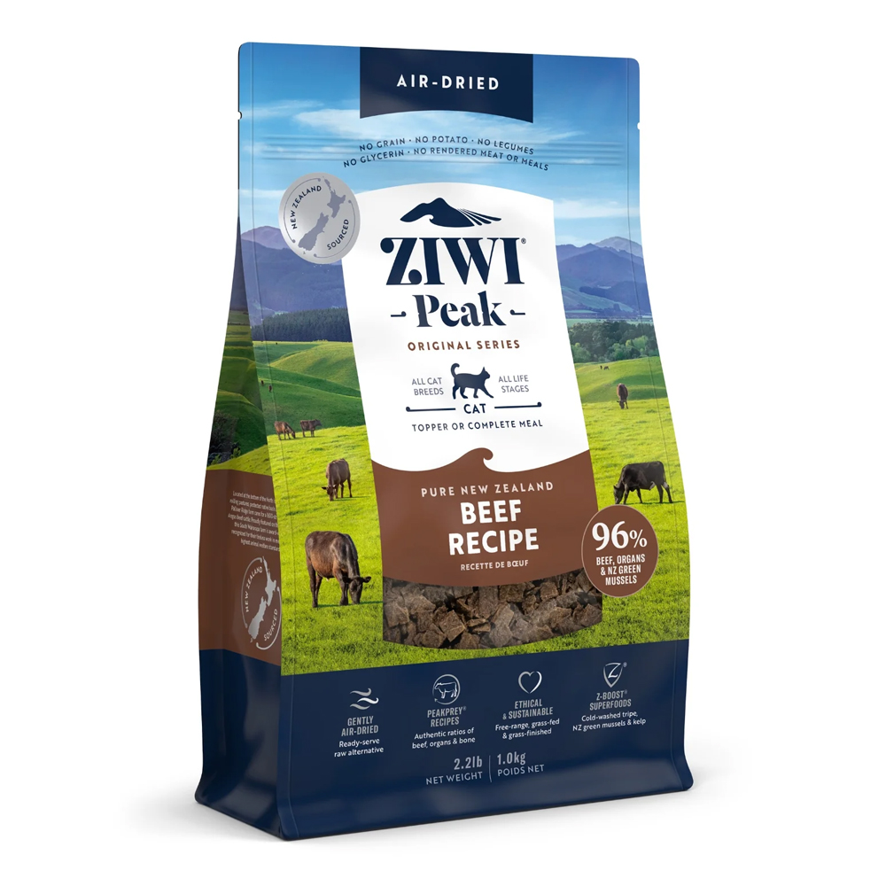 ZiwiPeak Beef Dry Cat Food 400g