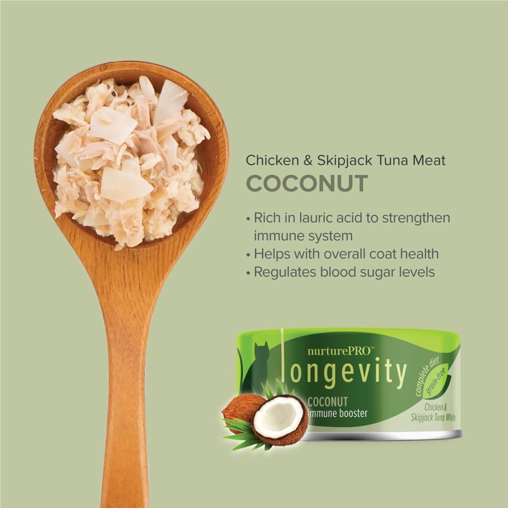 Longevity Tuna with Coconut & Green tea