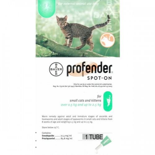 Profender Spot On Small Cat(<2.5kg) 20pk