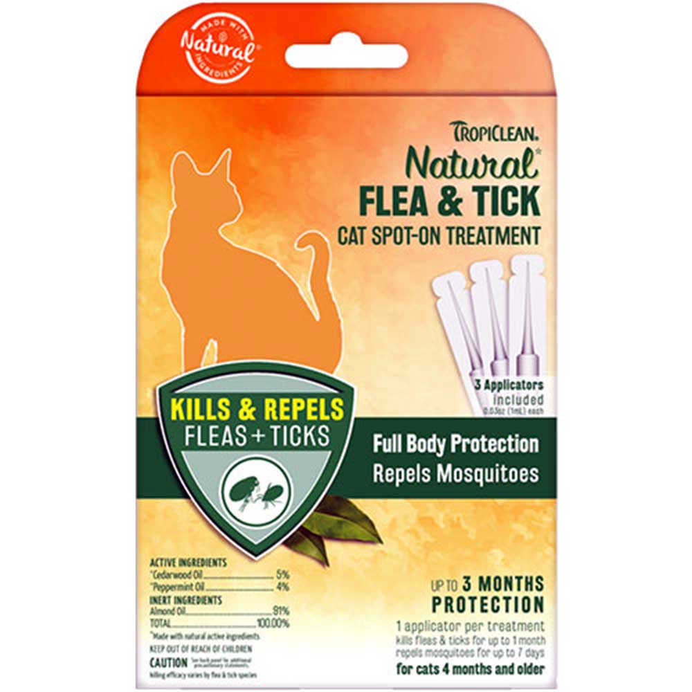 Tropiclean Flea-Tick Spot On Cats